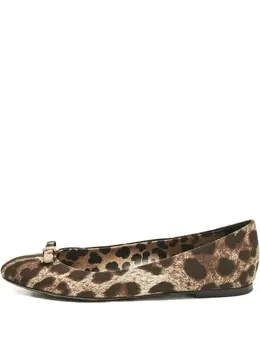 Dolce & Gabbana Pre-Owned: Коричневые балетки 
