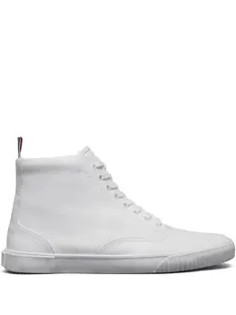 Thom Browne: Белые кроссовки  Heritage