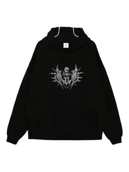 VETEMENTS: Чёрная толстовка 