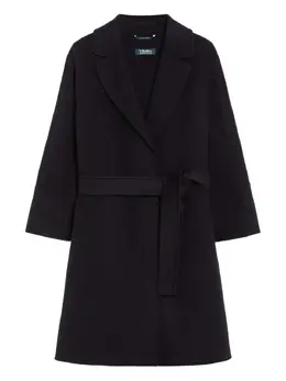 'S Max Mara: Чёрное пальто 