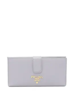 Prada Pre-Owned: Фиолетовый кошелёк 