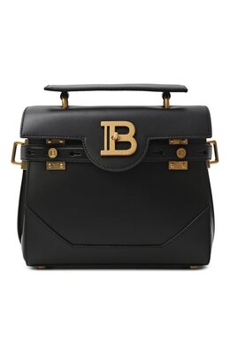 Balmain: Чёрная сумка  B-Buzz 23