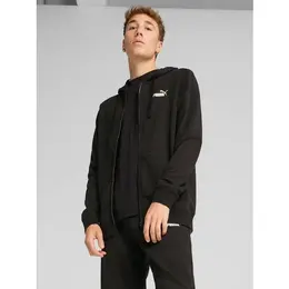 PUMA: Чёрная толстовка  Ess
