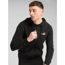 PUMA: Чёрная толстовка  Ess