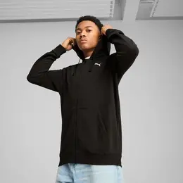 PUMA: Чёрная толстовка  Ess