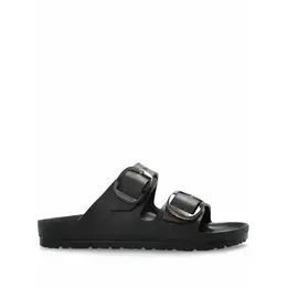 Birkenstock: Чёрные шлёпанцы 