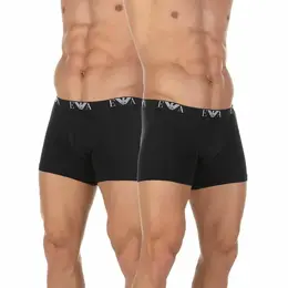 EMPORIO ARMANI: Чёрные трусы 