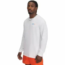 Under Armour: Белый свитшот 