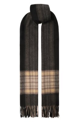 Kiton: Чёрный шарф 