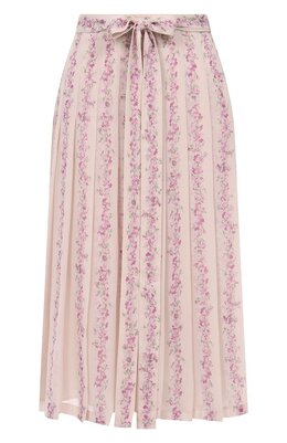 Valentino: Плиссированная юбка 