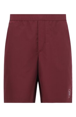 Brunello Cucinelli: Бордовые шорты 