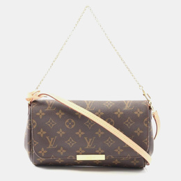 Louis Vuitton: Коричневая сумка 