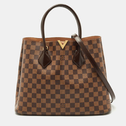 Louis Vuitton: Коричневая сумка 