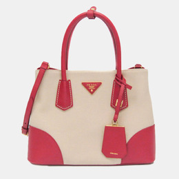 Prada: Бежевая сумка 