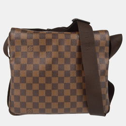 Louis Vuitton: Коричневая сумка 