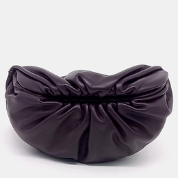 Bottega Veneta: Фиолетовая поясная сумка 