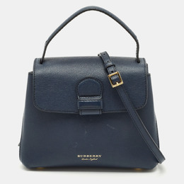 Burberry: Синяя сумка на руку  House Check