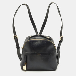 Furla: Чёрный рюкзак 
