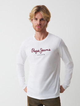 Pepe Jeans: Белая футболка 