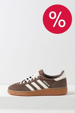 Adidas: Коричневые кроссовки 