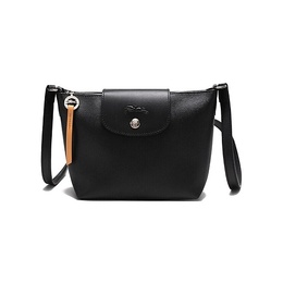 LONGCHAMP: Чёрная сумка  Le Pliage
