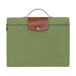 LONGCHAMP: Зелёная сумка 