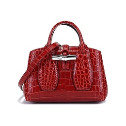 LONGCHAMP: Оранжевая сумка  Roseau