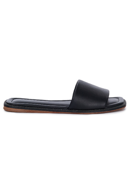 BRUNELLO CUCINELLI: Чёрные шлёпанцы 