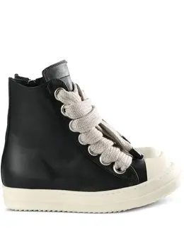 Rick Owens: Чёрные кроссовки 