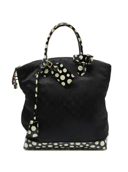 Louis Vuitton Pre-Owned: Чёрная сумка-шоппер 