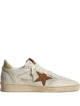 Golden Goose: Бежевые кроссовки  Ball Star