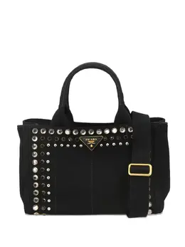 Prada Pre-Owned: Чёрная сумка-шоппер 