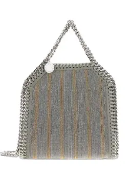 Stella McCartney: Сумка  Falabella в полоску
