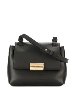 Ferragamo: Чёрная сумка через плечо 