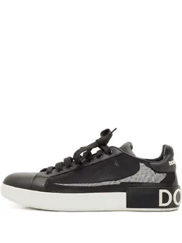 Dolce & Gabbana Pre-Owned: Чёрные кроссовки 