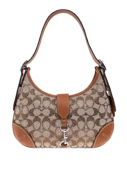 Coach: Коричневая сумка 