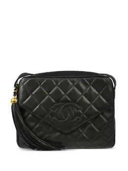 CHANEL Pre-Owned: Чёрная сумка 
