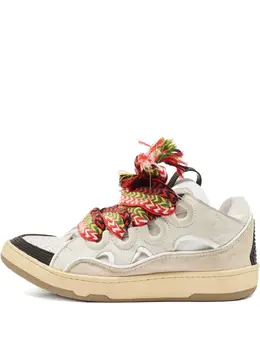 Lanvin Pre-Owned: Белые кроссовки 