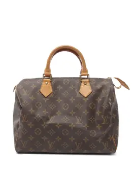 Louis Vuitton Pre-Owned: Коричневая сумка 