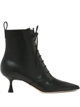 Gianvito Rossi: Чёрные ботинки 