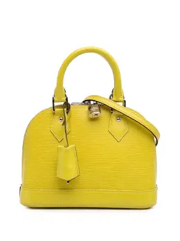 Louis Vuitton Pre-Owned: Жёлтая сумка 