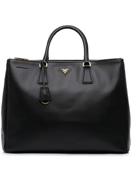 Prada Pre-Owned: Чёрная сумка-шоппер 