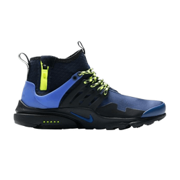 Nike: Синие кроссовки  Air Presto Mid Utility