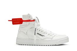Off-White: Белые кроссовки  Off Court