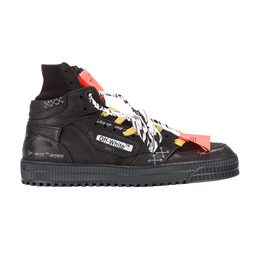 Off-White: Чёрные кроссовки  Off Court