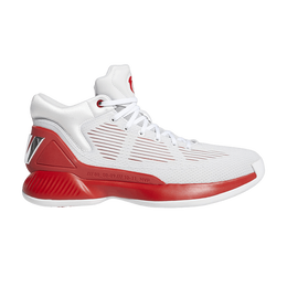Adidas: Серые кроссовки  Derrick Rose
