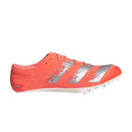 Adidas: Серебристые кроссовки  Adizero
