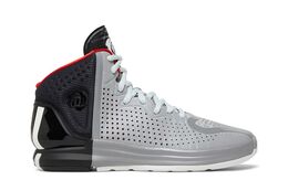 Adidas: Серые кроссовки  Derrick Rose