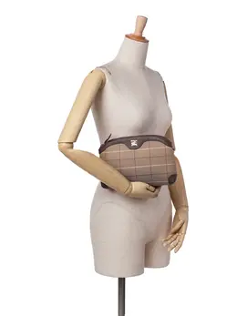 Burberry Pre-Owned: Коричневый клатч 