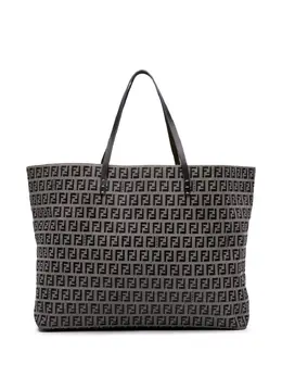 Fendi Pre-Owned: Коричневая сумка-шоппер 